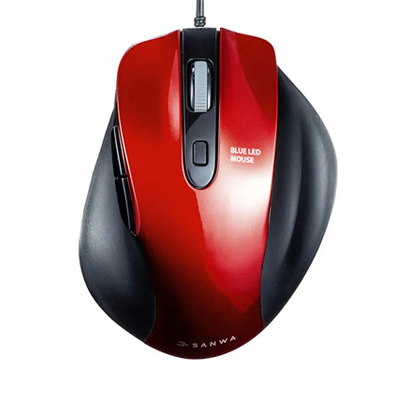

SANWA SUPPLY ergonomic comfort mute men and women creative office home games variable speed wired/wireless/bluetooth mouse