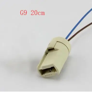 5 шт. практичный G4 led/G9 GU10 MR16 MR11/разъем кристалл держатель лампы головы провода разъем аксессуары для освещения - Цвет: G9