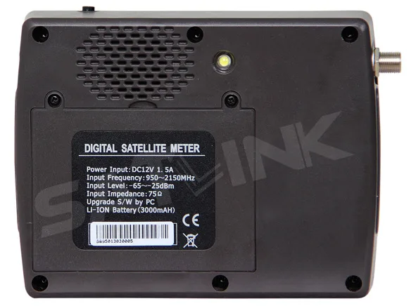 Satlink WS-6950 DVB-S FTA C& KU диапазон спутниковый Finder метр 3," lcd