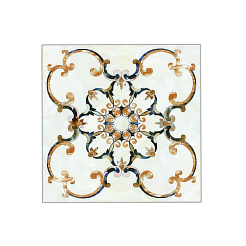 20Pcs Peel and Stick Wall Tile Sticker Decorative Bathroom Kitchen Living Room Transfers Transform 8x8cm