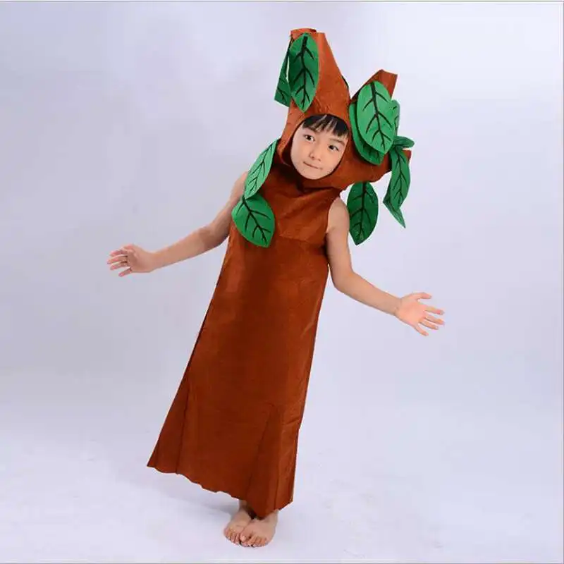 Детская экологические Костюмы Big Tree Костюмы показать платье Малый ролевая одежда