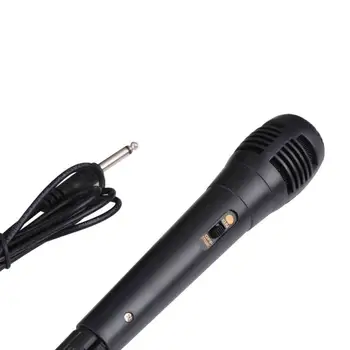 

Portable Handheld Mic 1.5m Wired Microphone Dynamic Microphone For Karaoke KTV Singing Speech
