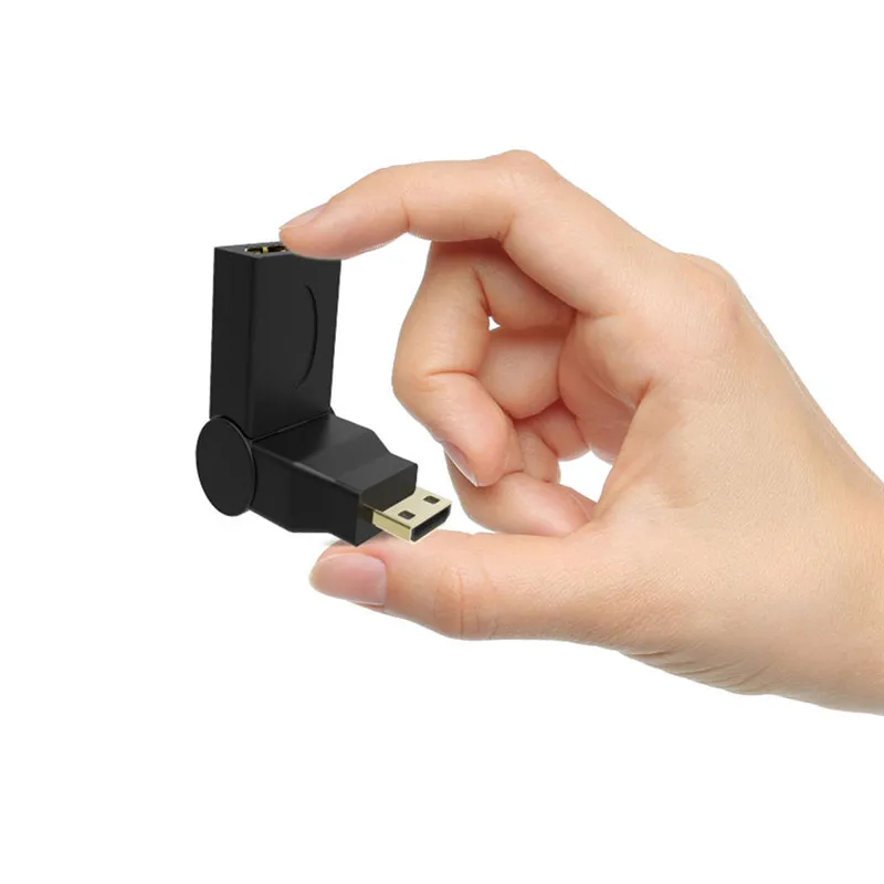 180 градусов Mini HDMI для HDMI конвертер мужчин и женщин HDMI V1.4 Кабель-адаптер 1080 P для HDTV Камера компьютер