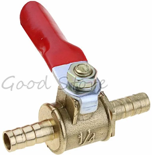 6mm 8mm 10mm 12mm manguera Barb en línea de latón aceite de agua aire Gas línea de combustible Bola de apagado válvula de accesorios de tubería 6mm 8mm 10mm 12mm manguera Barb en línea de latón aceite de agua aire Gas línea de combustible Bola de apagado válvula de accesorios de tubería