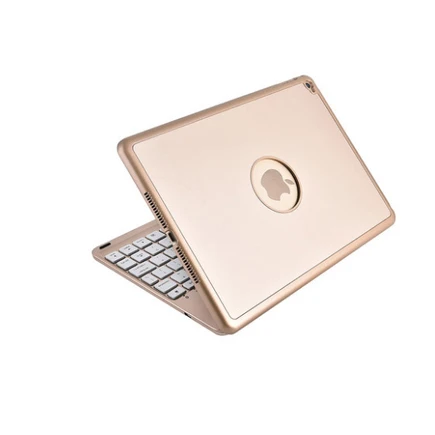 Witsp@ d-для iPad Air 3rd Gen/iPad Pro 10," алюминиевый корпус умный чехол-книжка с 7 цветами с подсветкой, Автоматический Режим сна/пробуждения - Цвет: Gold