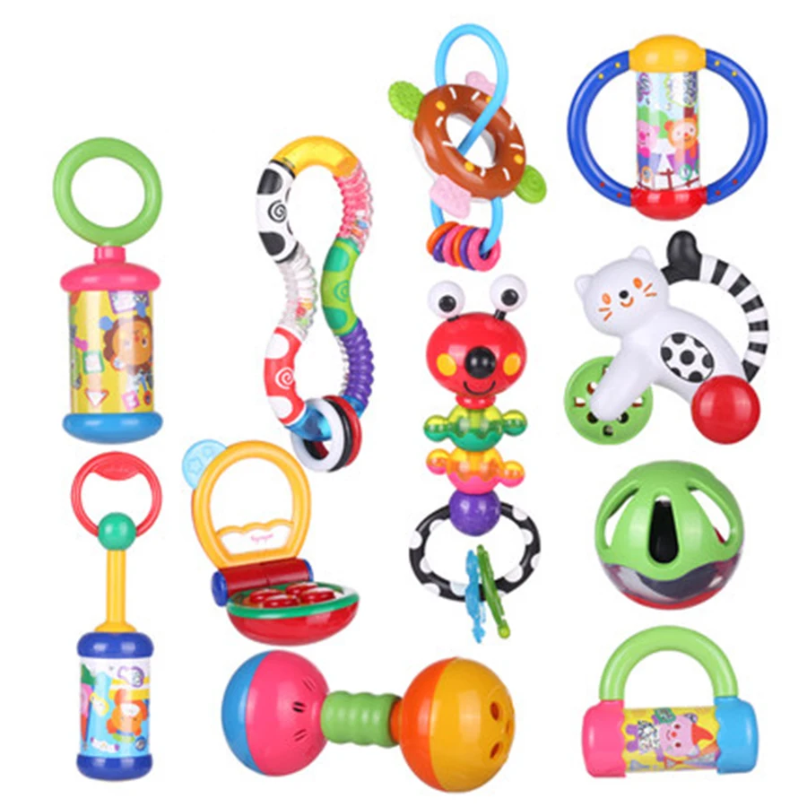 Buy Newborn Baby Rattles Mobiles Colorful Toy Set Baby