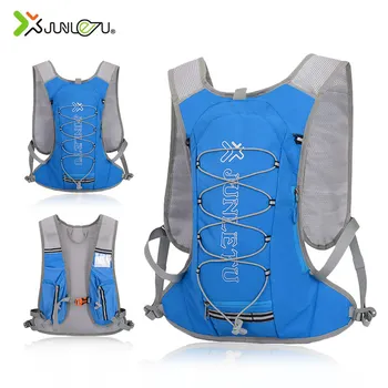 

Trail Running Backpack Men Women Marathon Fitness Sports Accessories Outdoor Cycling Hiking 8L Nylon Vest Running No Water Bag