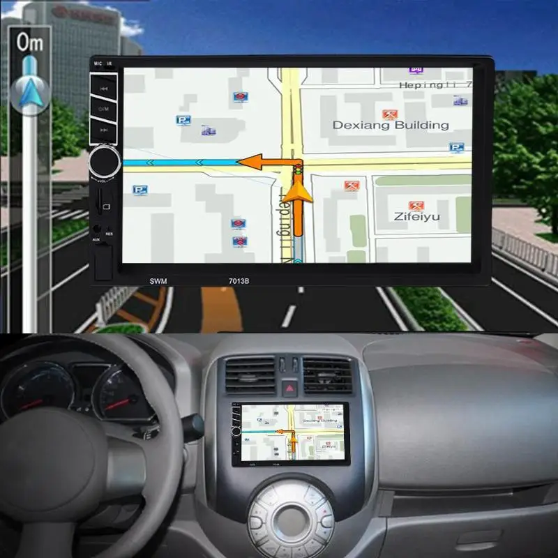 Excellent Universal 7inch Touch Screen Car Multimedia GPS Car Play FM Radio GPS Navigation MP5 Player for Apple Android Phone Charging 3 Excellent Universal 7inch Touch Screen Car Multimedia GPS Car Play FM Radio GPS Navigation MP5 Player for Apple Android Phone Charging 3