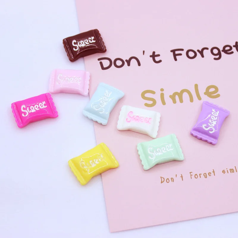 

New Simulation Candy Accessories Addition Slime Supplies Accessories DIY Phone Decoration for Slime Filler Miniature Kids Toys E