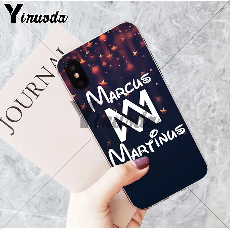 Yinuoda Маркус и Мартинус Coque Shell чехол для телефона Apple iPhone 8 7 6 6 S Plus X XS MAX 5 5S SE XR чехол - Цвет: A16