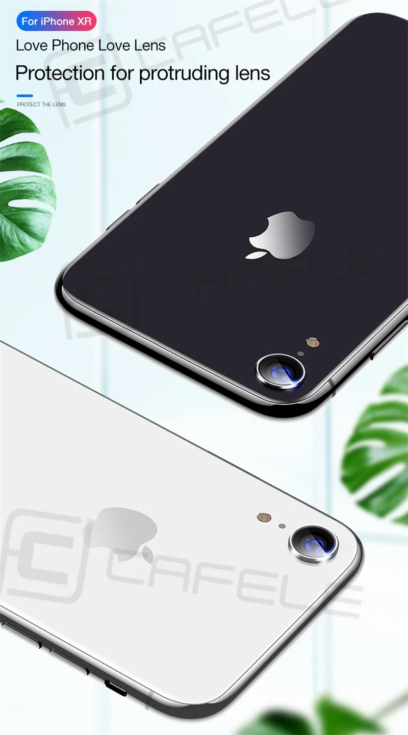 4. Camera Lens Screen Protector For iPhone Xr