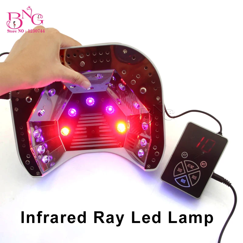 

1Set Infra-red Rays Whitening Skin Care LED Lamp For Nails Gel Polish Drying Cure Drye 18W 36W 48W 30/60/90S