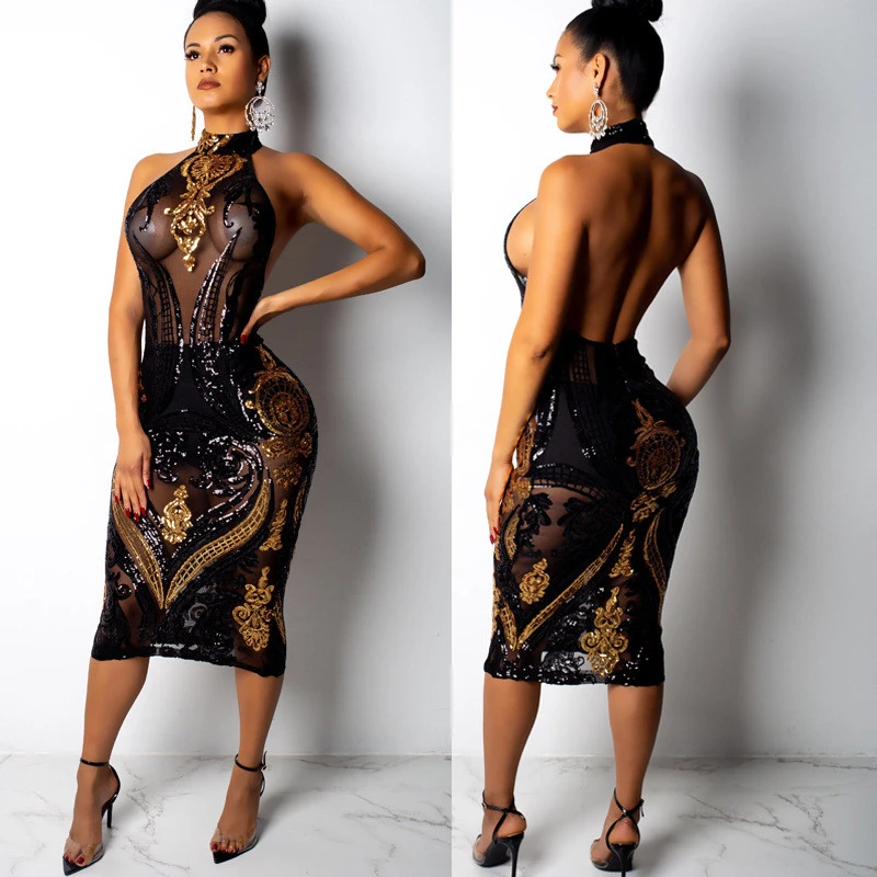 woman in transparent dress