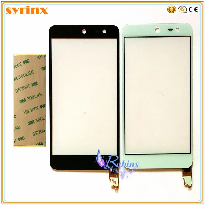 

SYRINX 3m tape 5.0 inch Touch Panel Sensor Touchscreen For General mobile Discovery 4G Phone Capacitive Touch Screen