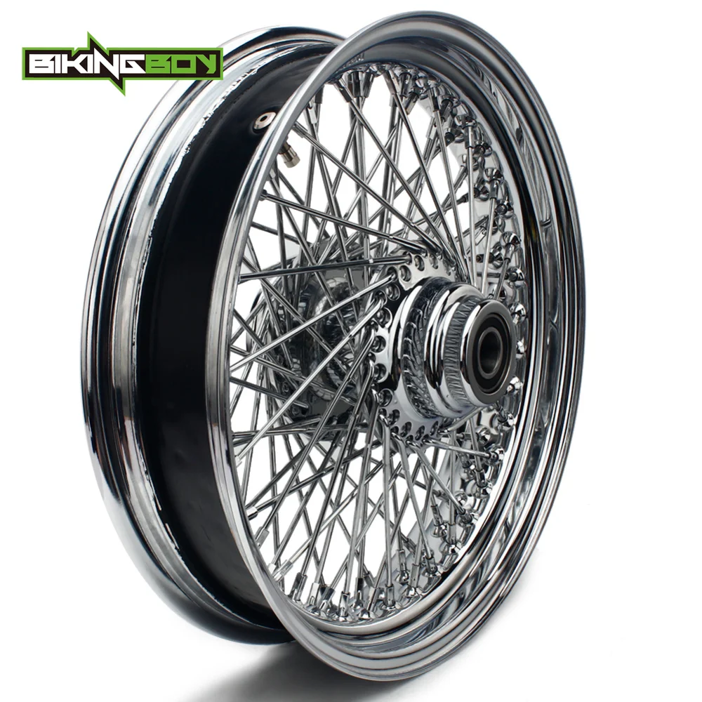 BIKINGBOY 16 &quotx 3 5&quot гальванизирует переднее колесо обод ступицы с 80 жировых спиц для
