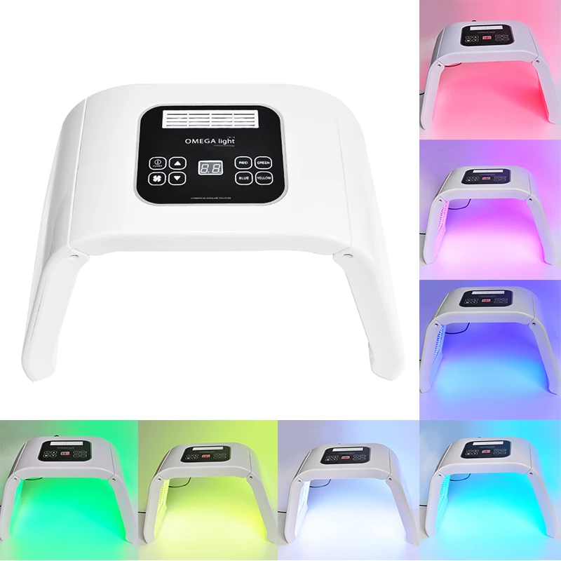 

PDT 7 LED Photon Therapy Facial Mask Anti Acne Wrinkle Removal Body Beauty Machine Skin Care Photodynamic Therapy SPA Salon