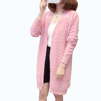 

Womens Sweater Cardigan Women Sweater Long Sleeve Elegant Cardigan Feminino 2019 Female Autumn Winter Thick Chaqueta Mujer
