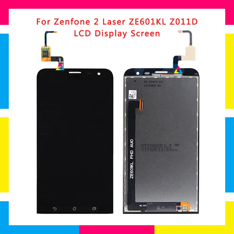 

LCD Display Screen With Touch Screen Digitizer Assembly For ASUS Zenfone 2 Laser ZE601KL Z011D Replacement