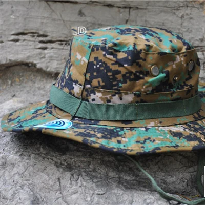 Тактические страйкбол Снайпер камуфляж Boonie шапки Непальские быстросохнущие кепки Militares армейские мужские американские военные аксессуары для пешего туризма - Цвет: TREE DERSERT