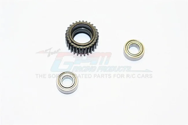 

1/10 AXIAL SCX10 II 90046 STEEL TRANSMISSION MIDDLE GEAR - 1PC SET (FOR ALL WRAITH, SCX10, SCX10 II, SMT10 SERIES) - SCX27038MG