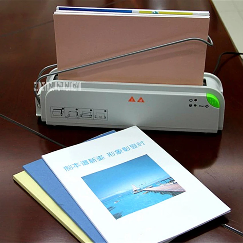 F350 Office Wireless Glue Binding Machine Financial Book Glue Binding