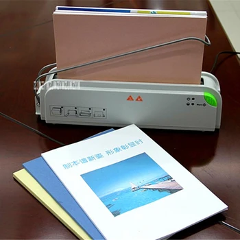 

F350 Office Wireless Glue Binding Machine Financial Book Glue Binding Machine Booklet Making Document Thermal Binding Machine