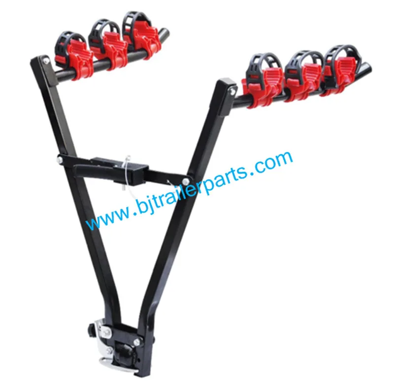 Tow Rear Rack Carrier Bike Car Bicycle 3 Bar Mount Towbar Cycle Towball Stand 3