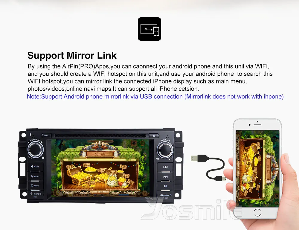 Cheap 2 Din Car DVD Multimedia Player For Jeep Grand Cherokee Chrysler 300C Dodge Ram Compass Patriot Sebring GPS Navigation AutoRadio 2