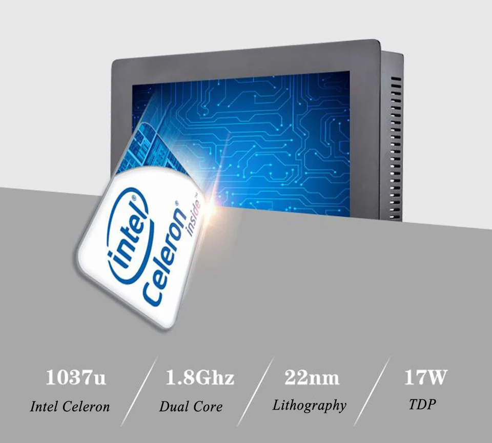 Причастником Z8 12,1 дюймов Сенсорный экран все в одном ПК с Intel Core i7 4510U дуады Core 2 г Оперативная память 32 г SSD