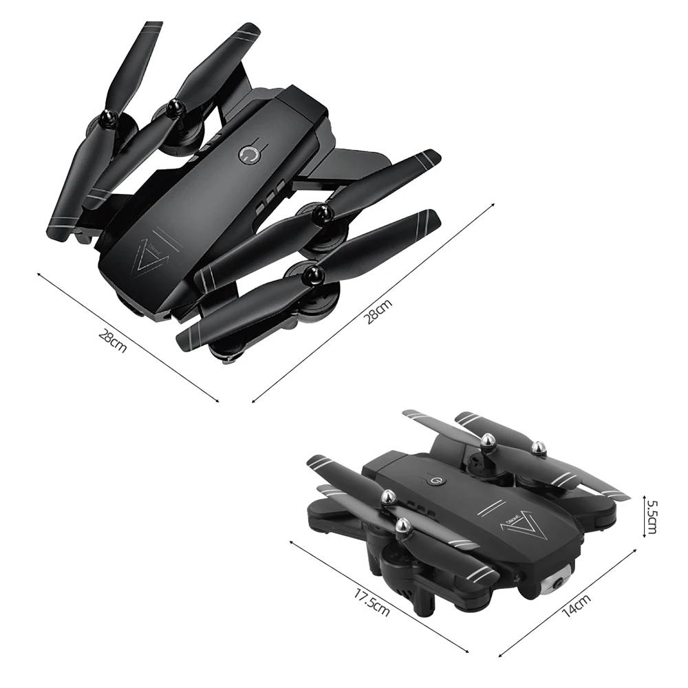 Радиоуправляемый Дрон L103 с камерой 1080P Wi Fi FPV позиционирование оптического потока