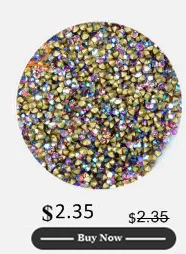 SS5.5 Small size multif colors pointback chaton crystal rhinestones nail art rhinestones sales promotion with 1440pcs per bags