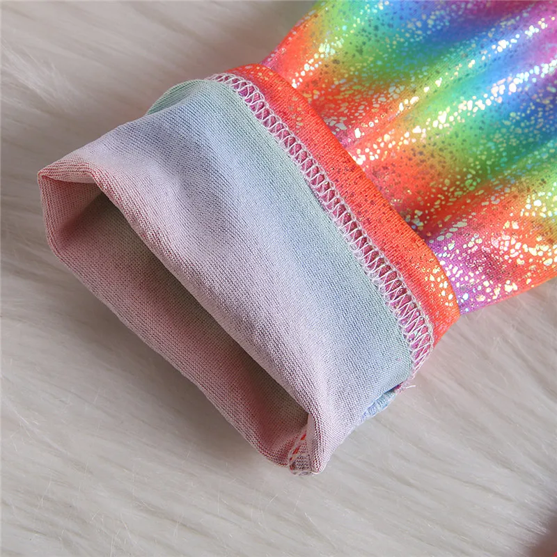 Fashion Girl Baby Clothes Rainbow Pants Children'S Pants Trousers Colorful Trousers Skinny Princess Casual Bottoms Pants P20