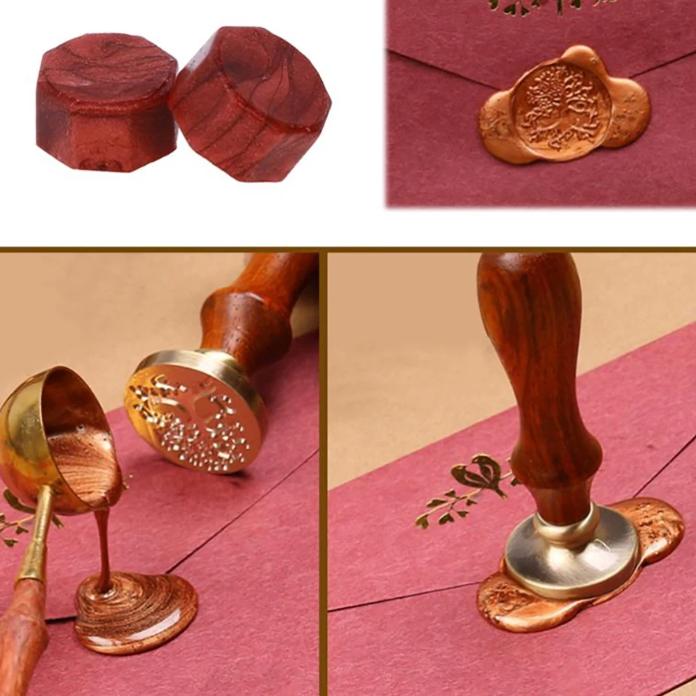  200pcs Sealing Wax Beads For Retro Seal Stamp Wedding Envelope Invitation - 4000008004415