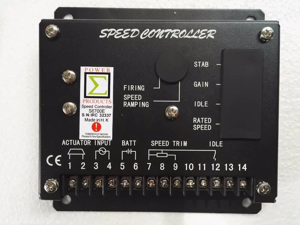 цена MEBAY S6700E Speed Control Unit Generator Board