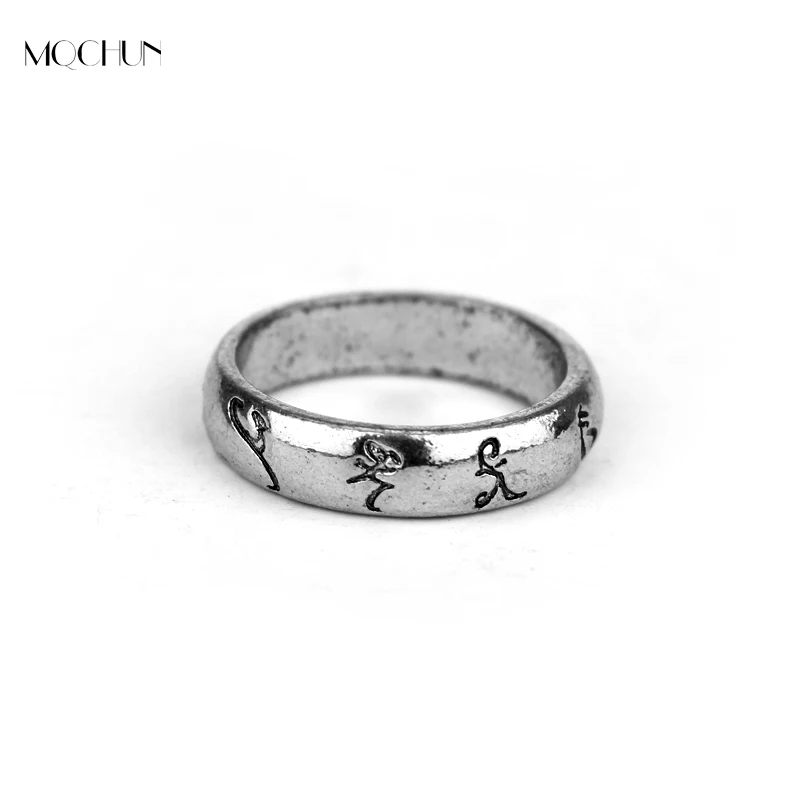 

Movie Hot Jewelry Ring The Mortal Instruments City Of Angelic Bones Power Rune Shadowhunters Gaes For Fans Gift
