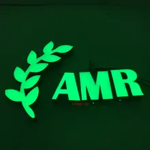 На заказ Водонепроницаемая светодиодная акриловая светодиодная буква с питанием от батареи