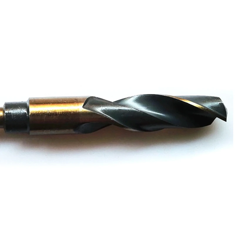 DWZ 8Pcs Lathe Reduced Shank HSS Bench Twist Drill Bit Set CNC Metric 14-25.5mm