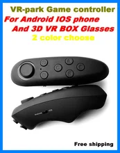 Bluetooth Wireless VR Box Remote Control Gamepad 3D VR Glasses IOS Smart Mobile Phone Universal Portable Mini Game Controller