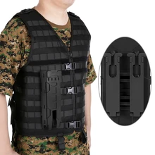 Быстросъемный пластиковый тактический Чехол, сумка для журналов, военный Карманный Чехол-переноска, аксессуары для охоты, чехол-держатель