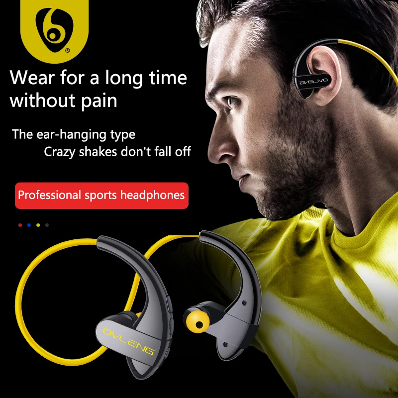 Наушники OVLENG S13 Bluetooth 5 0 IPX4 водонепроницаемые беспроводные наушники спортивные