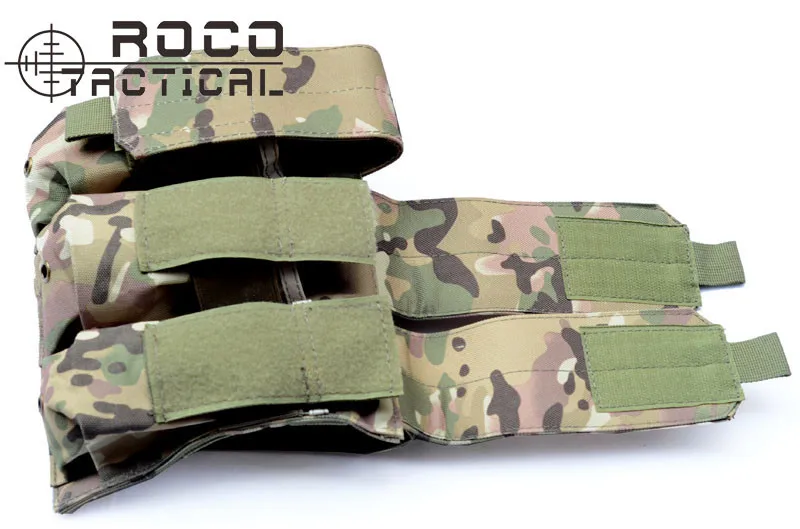 ROCOTACTICAL военный molle тактический, тройной подсумок для M4/M16 винтовка пистолет маг мешок армейский зеленый/Тан/черный/сp Multicam