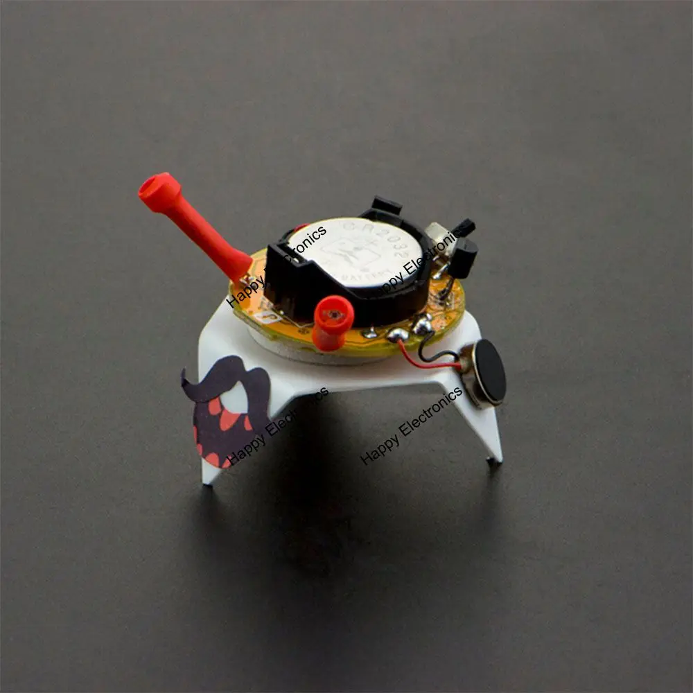 

DFRobot 4-Soldering Light Chaser Beam Robot Kit NEON for kids novice electronic enthusiasts learn soldering and simple circuit