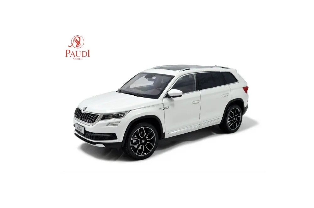 

1/18 1:18 Scale Skoda Kodiaq SUV 2017 White Static Simulation Diecast Alloy Model Car