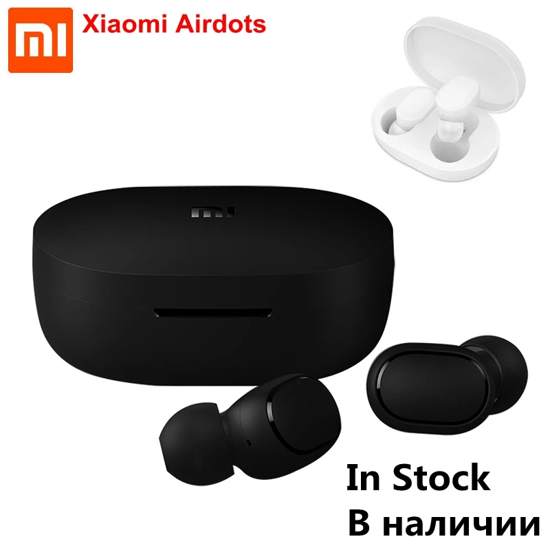 

Xiaomi Redmi AirDots Wireless Bluetooth Earphone TWS 5.0 Voice Control DSP Active Noise Cancellation Handsfree Bluetooth Headset