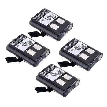 

4PCS 3.6V 700mAh Rechargeable NMH Battery For Motorola Walkie Talkie Radio