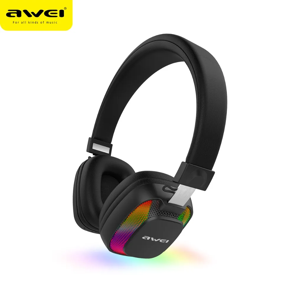 Беспроводные Наушники AWEI A760BL Bluetooth гарнитура спортивные наушники с микрофоном