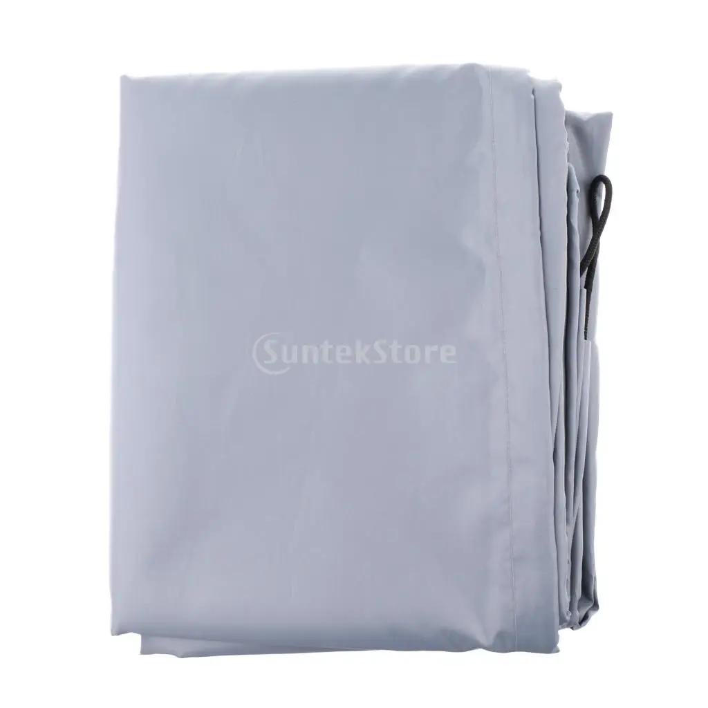 Heavy Duty Waterproof 420D Oxford Fabric UV Resistant Inflatable Boat/Dinghy/Tender Cover Storage Fits Length 7.5-17ft/2.3-5.2m