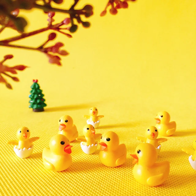 Rubber Duckies 18mm Tiny Adorable Miniature Rubber Ducky Little