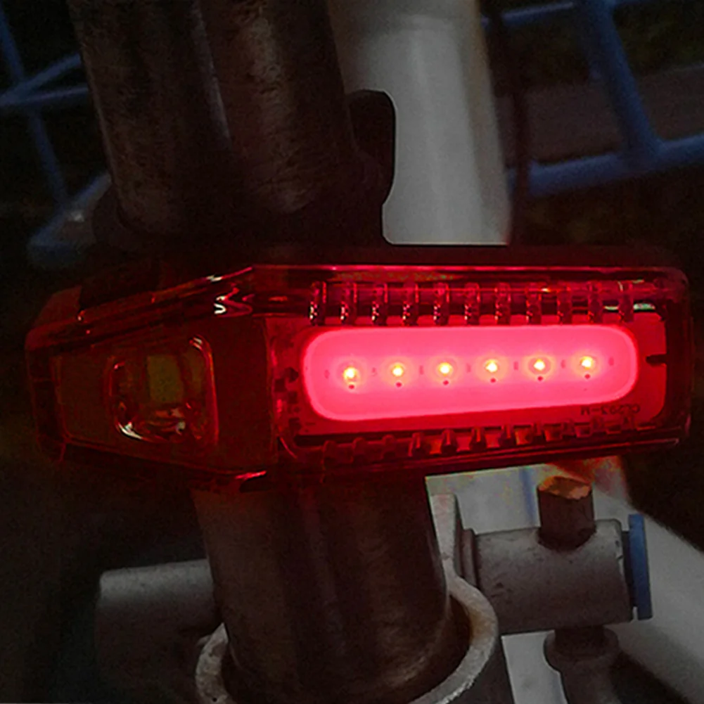 USB задний фонарь для велосипеда мигалками лампа Перезаряжаемые задние фары