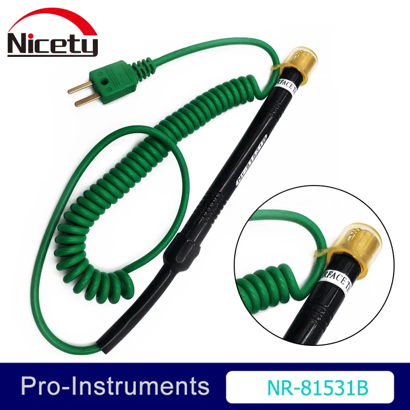 

K-type Thermocouple Sensor Temperature Probe digital thermometer General Temperature Probe, Type K handheld with Handel Null